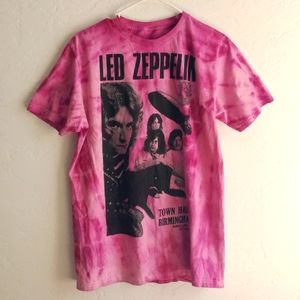Led Zeppelin Hand Dyed Band Tee